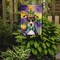 Edge Collections - Multicolor - Frosty Winter Christmas Wonderland Outdoor Flag - 1 Piece